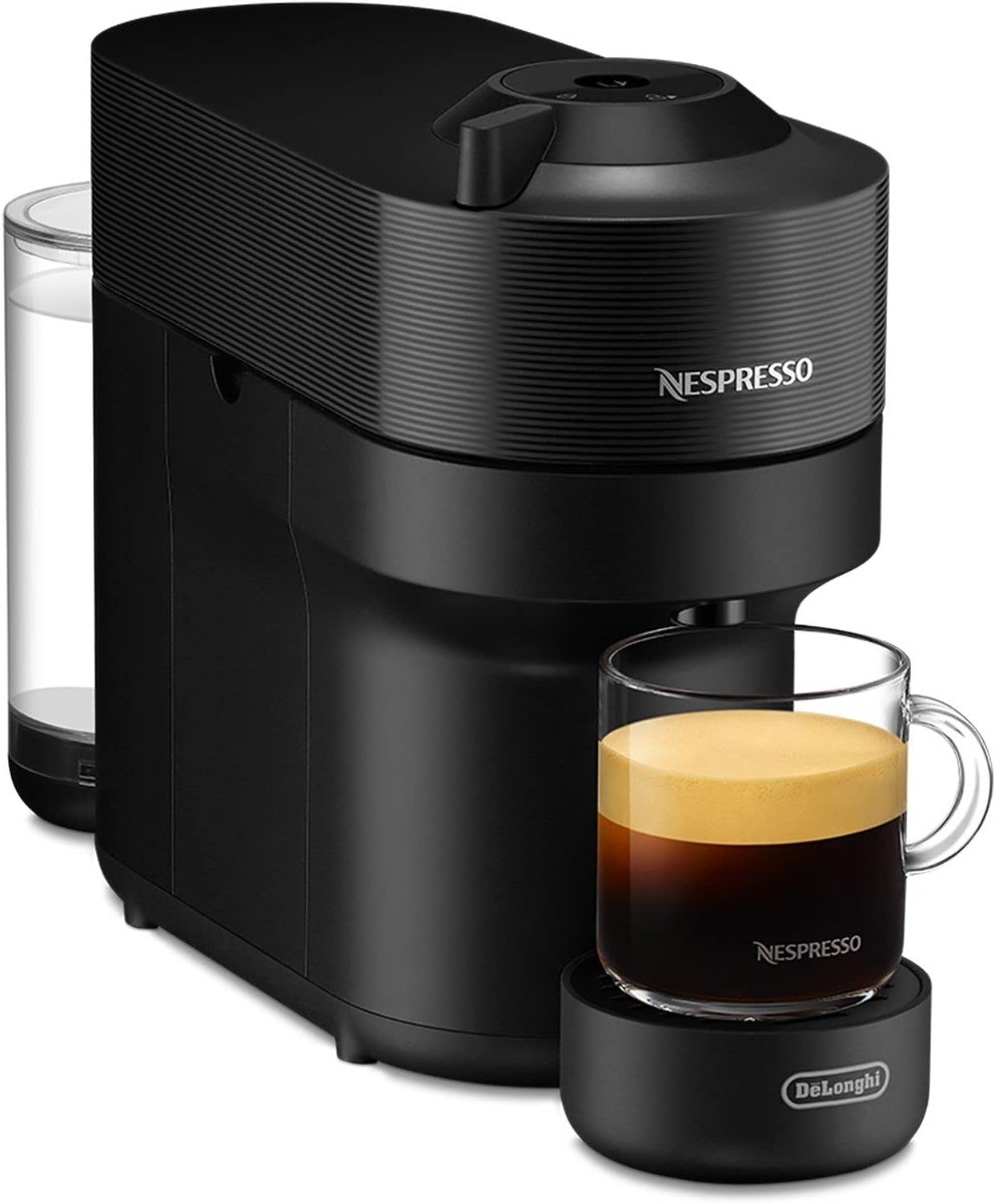 De'Longhi ENV90.B Nespresso Vertuo Pop Pod Coffee Machine Maker 1350W 0.6L Black