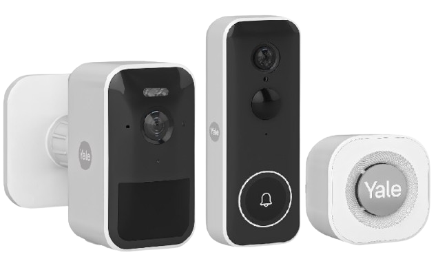 Yale Outdoor Camera With Video Doorbell and Chime