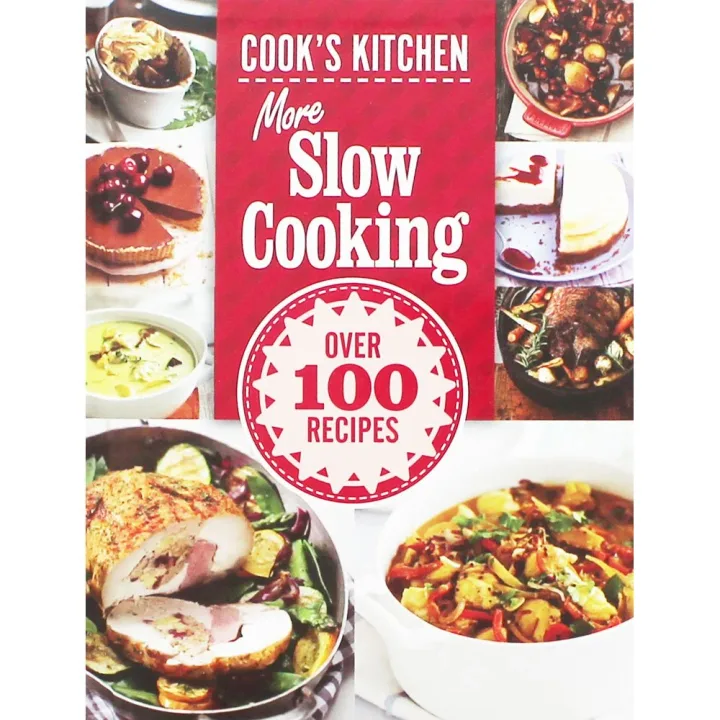 Igloo Books More Slow Cooking - Cook's Kitchen Slow Cooker Recipe Cookbook - Non Fiction - Board Book