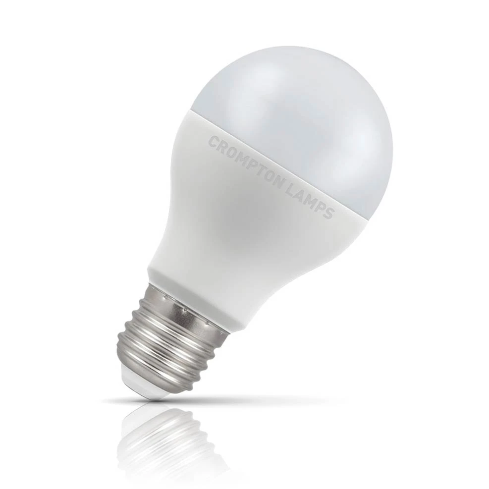 Crompton Lamps Crompton GLS LED Light Bulb E27 13W (100W Eqv) Warm White Opal Screw Thermal Plastic Frosted