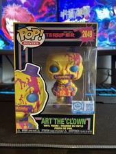 Funko Pop! Movies Terrifier 2 Art The Clown #2049 (Blacklight) Special Edition!