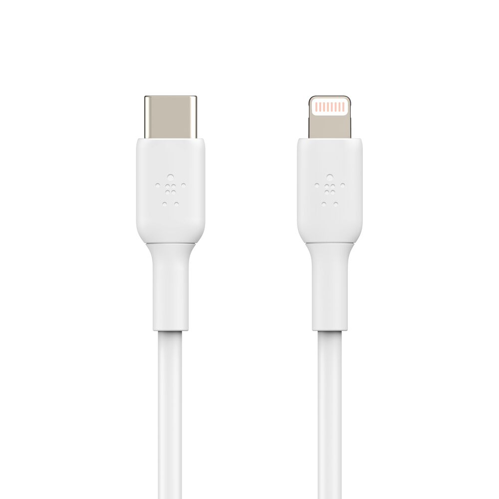 Belkin BoostCharge USB-C to Lightning Cable (1m / 3.3ft, White)