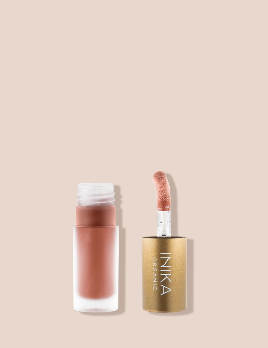INIKA Organic Tinted Lip Oil - Collagen + Squalane - Blossom