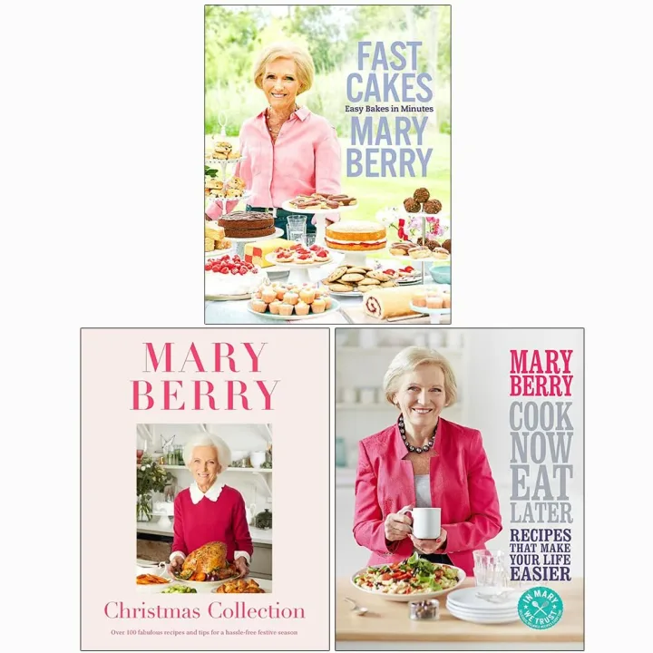 Mary Berry Cookery Collection 3 Books Set by Mary Berry - Non Fiction - Hardback