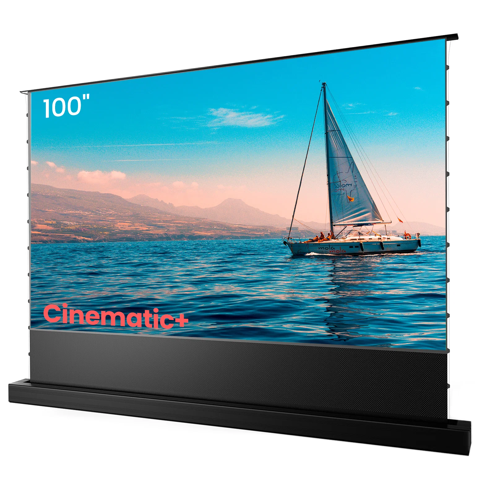100''-120'' Cinematic+ ALR Motorized Floor Rising Acoustic Screen