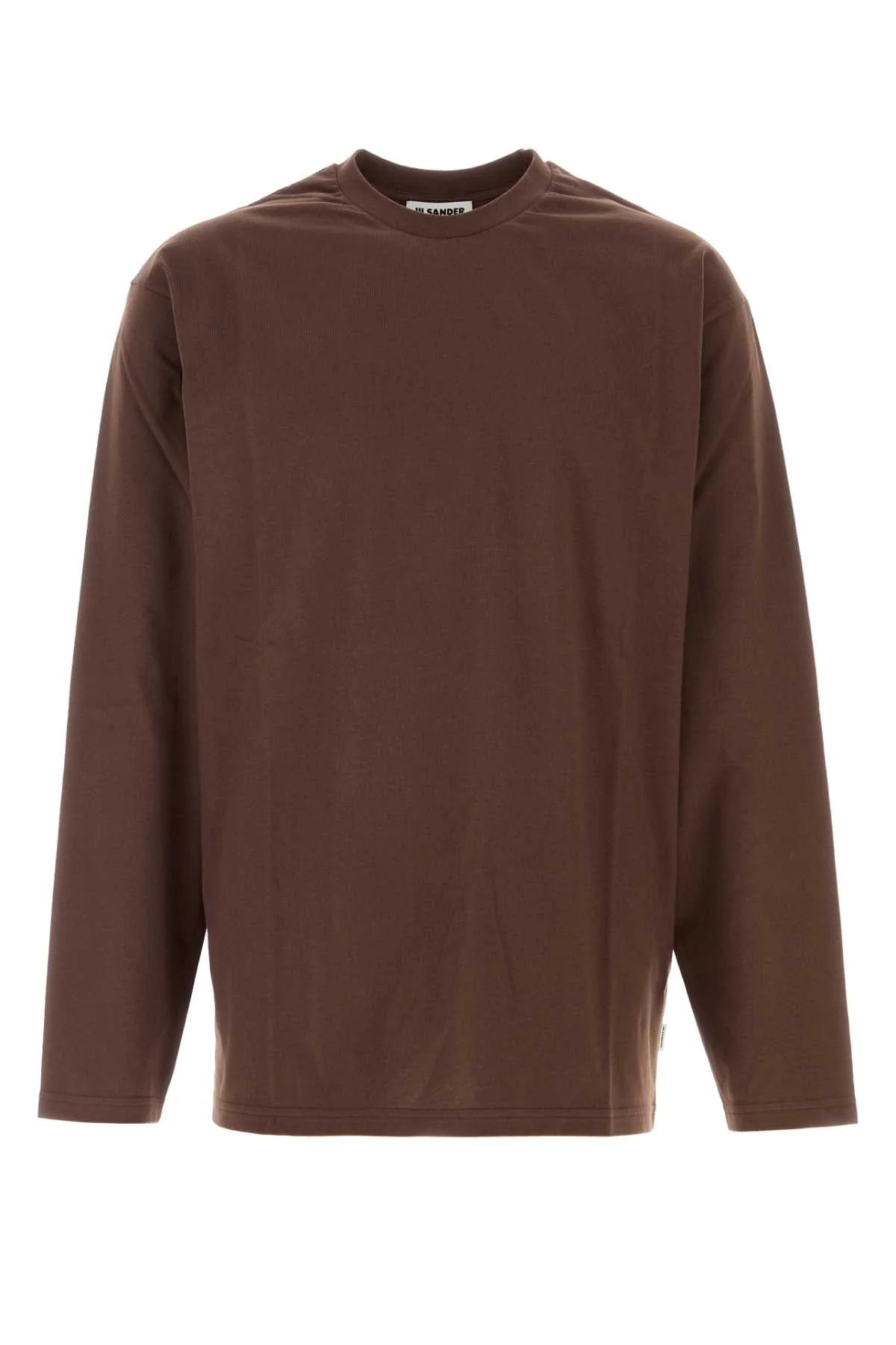 Men's Chocolate Cotton T-Shirt Espresso Exterior