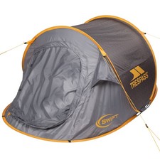 Trespass Unisex Tent 2 Man Waterproof Pop Up Festival Patterned Swift - Swift