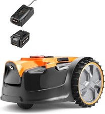 Robotic Mower LawnMaster VBRM16 OcuMow with 1x MX 24V Batteries - up to 100m²