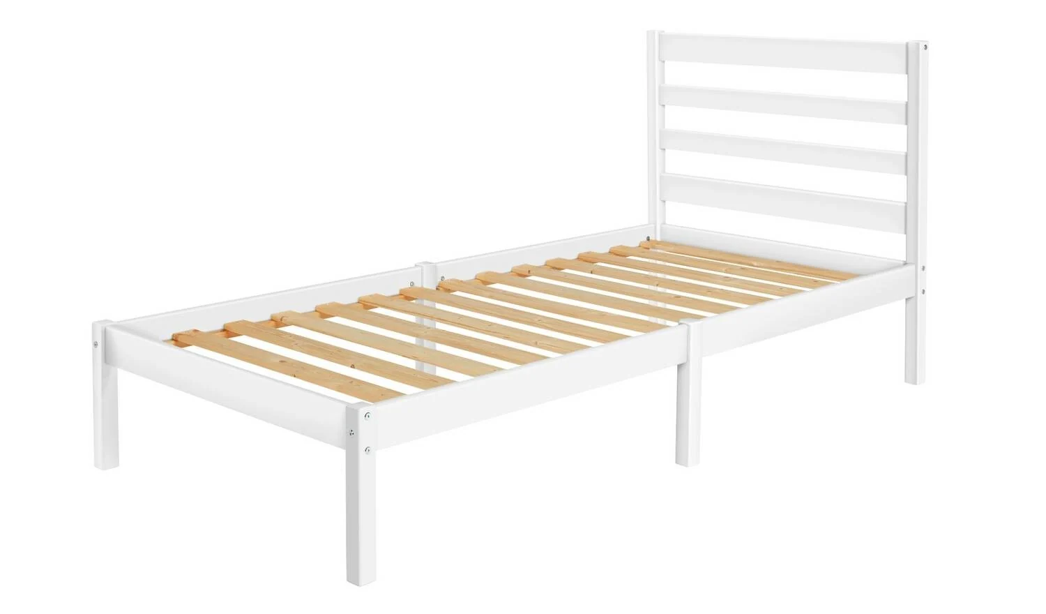 Argos Kaycie Single Bed Frame White Kids Childrens Bedroom Furniture Modern