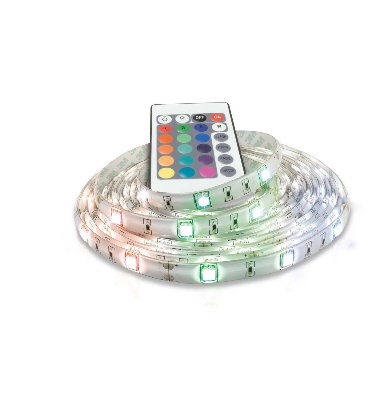 Phoebe LED Phoebe Strip Kit LED 5 Metre Light Bulb 32W with Remote Dim IP65 RGB Kitchen Coloured Colour Changing Ceiling