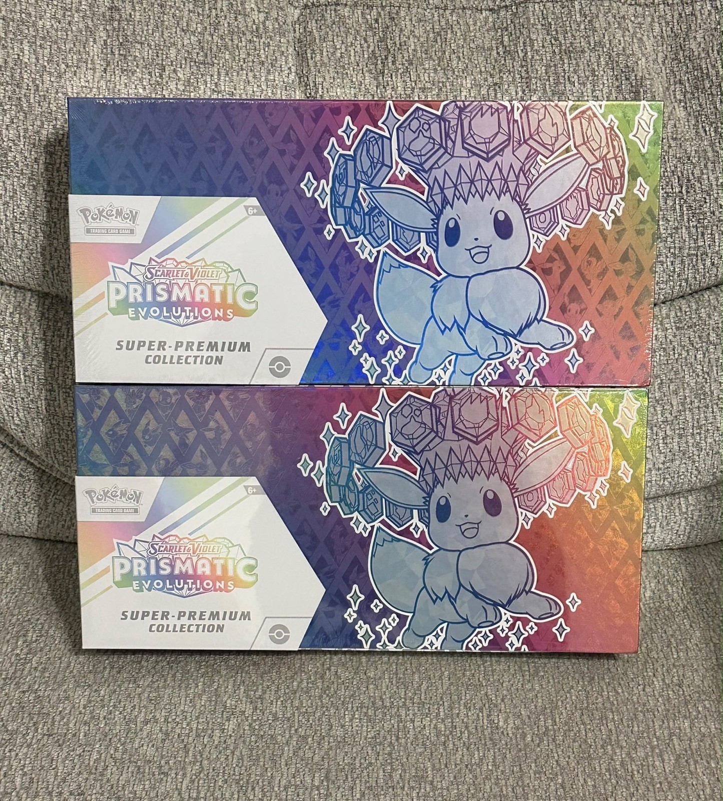 X2 Pokemon Prismatic Evolutions Super Premium Collection SPC Brand New Sealed