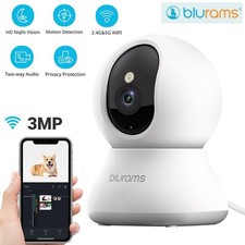 blurams Security Camera 5G Wifi Smart Indoor Pet Dog Cat Cam 1080P Night Vision