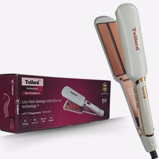 Infrared Equipped Hair Straightener ,12 Heat Settings With Anti Frizz Ironing