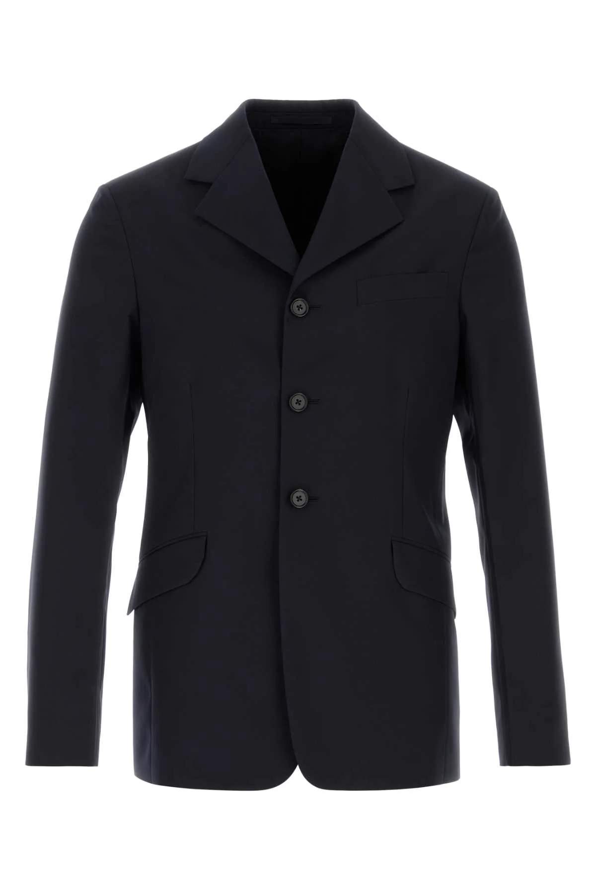 Men's Virgin Wool Blazer Navy Blazers