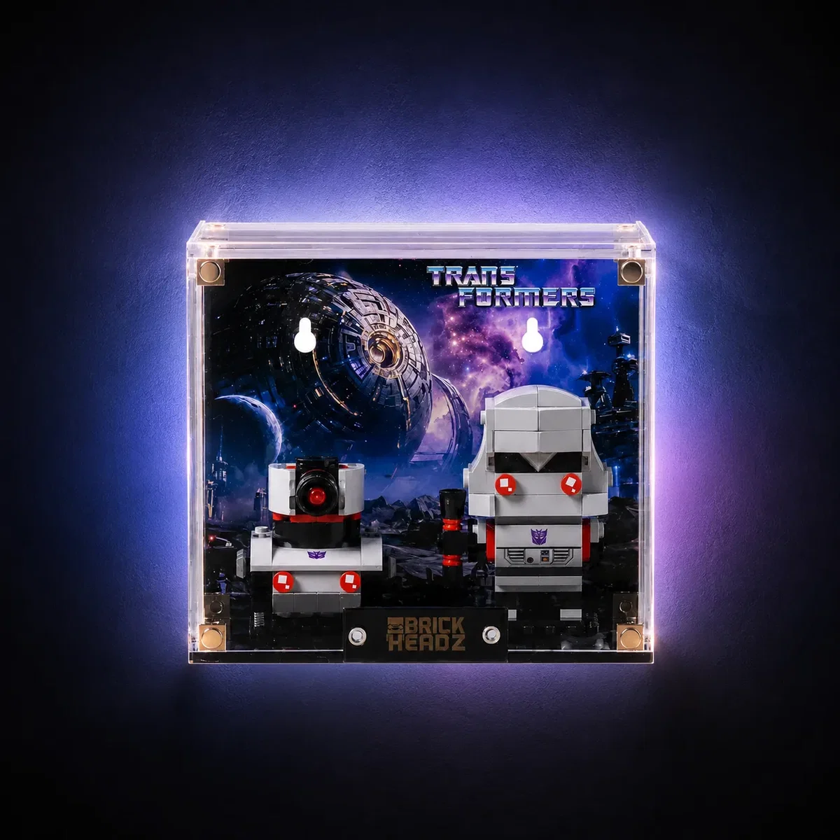 Wall Display Case for LEGO® Megatron Robot & Vehicle 40924