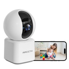 ARCCTV 5G WIFI 6 Security Camera Wireless Baby/Pet 3MP 24/7 Record Smart Home