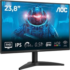 AOC 24B36X 24 inch FHD Gaming Monitor 144Hz, IPS Panel, 4ms GtG, HDR10