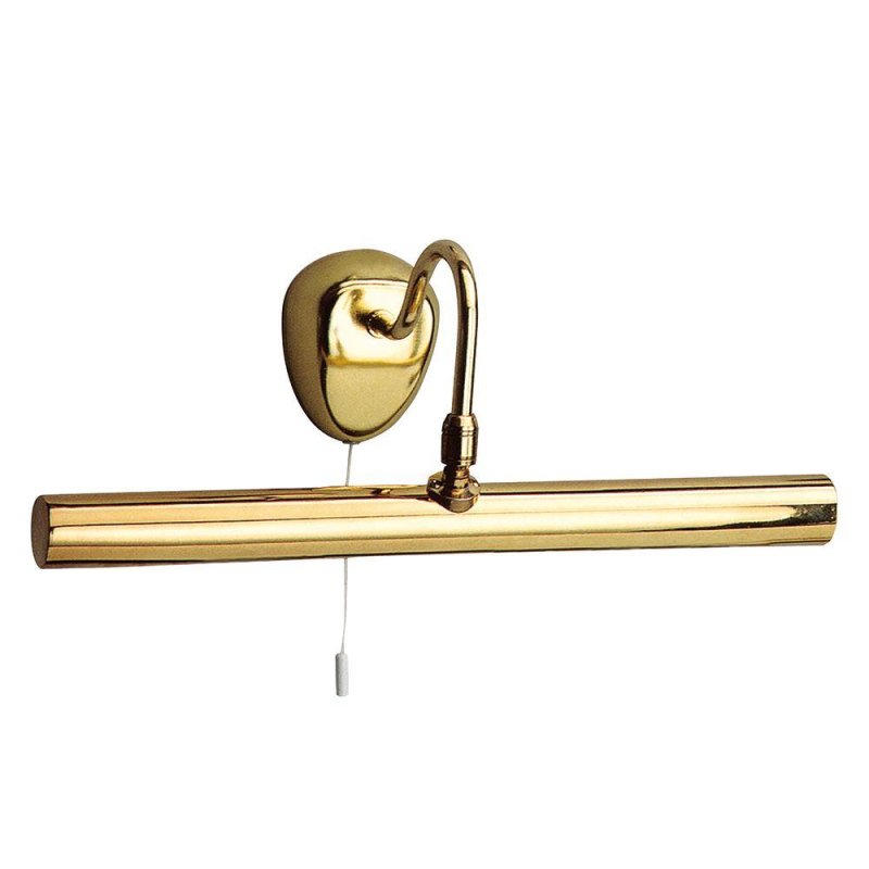 Searchlight Lighting Searchlight 3008PB Polished Brass 35cm Traditional Picture Light