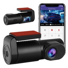1080P Dash Cam Front Car DVR Mini WiFi Dash Cam 140° Wide Angle Loop Recording