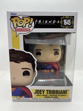Funko Pop Vinyl Television Friends Joey Tribbiani 1645 Superman Figure NEW UK