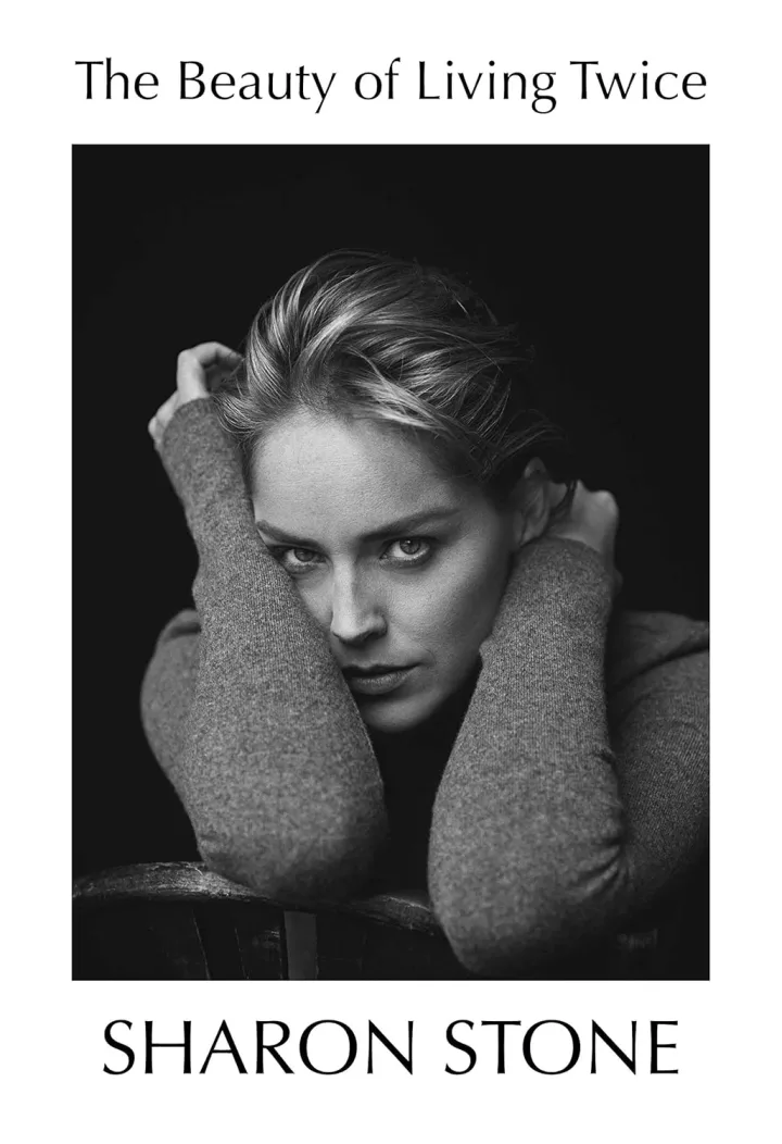 The Beauty of Living Twice by Sharon Stone - Non Fiction - Hardback