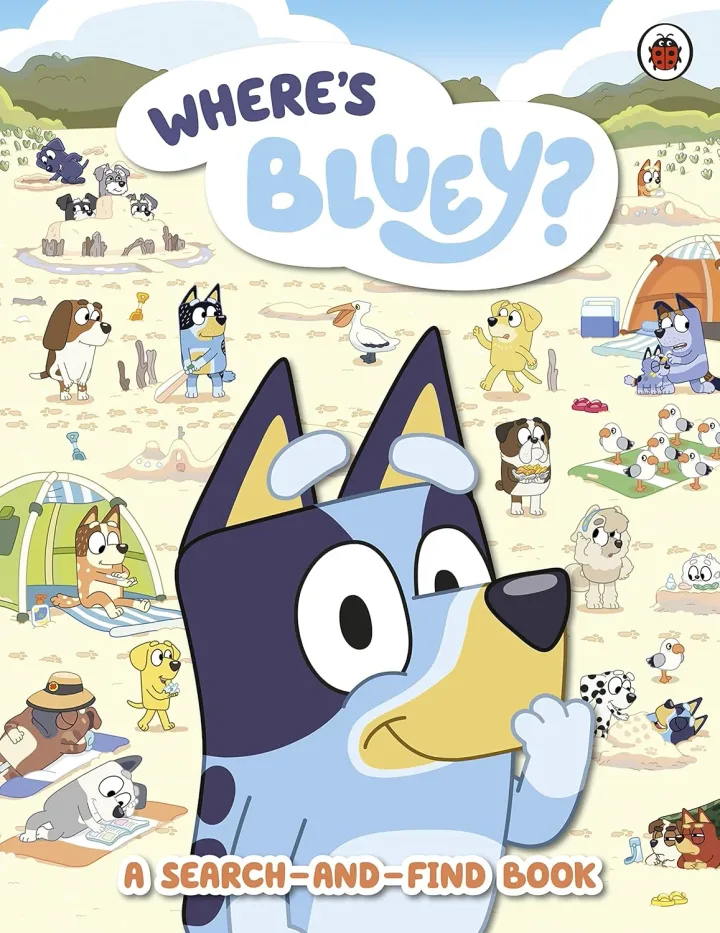 Bluey: Where's Bluey? A Search-and-Find Activity Book by Bluey - Ages 3-5 - Paperback