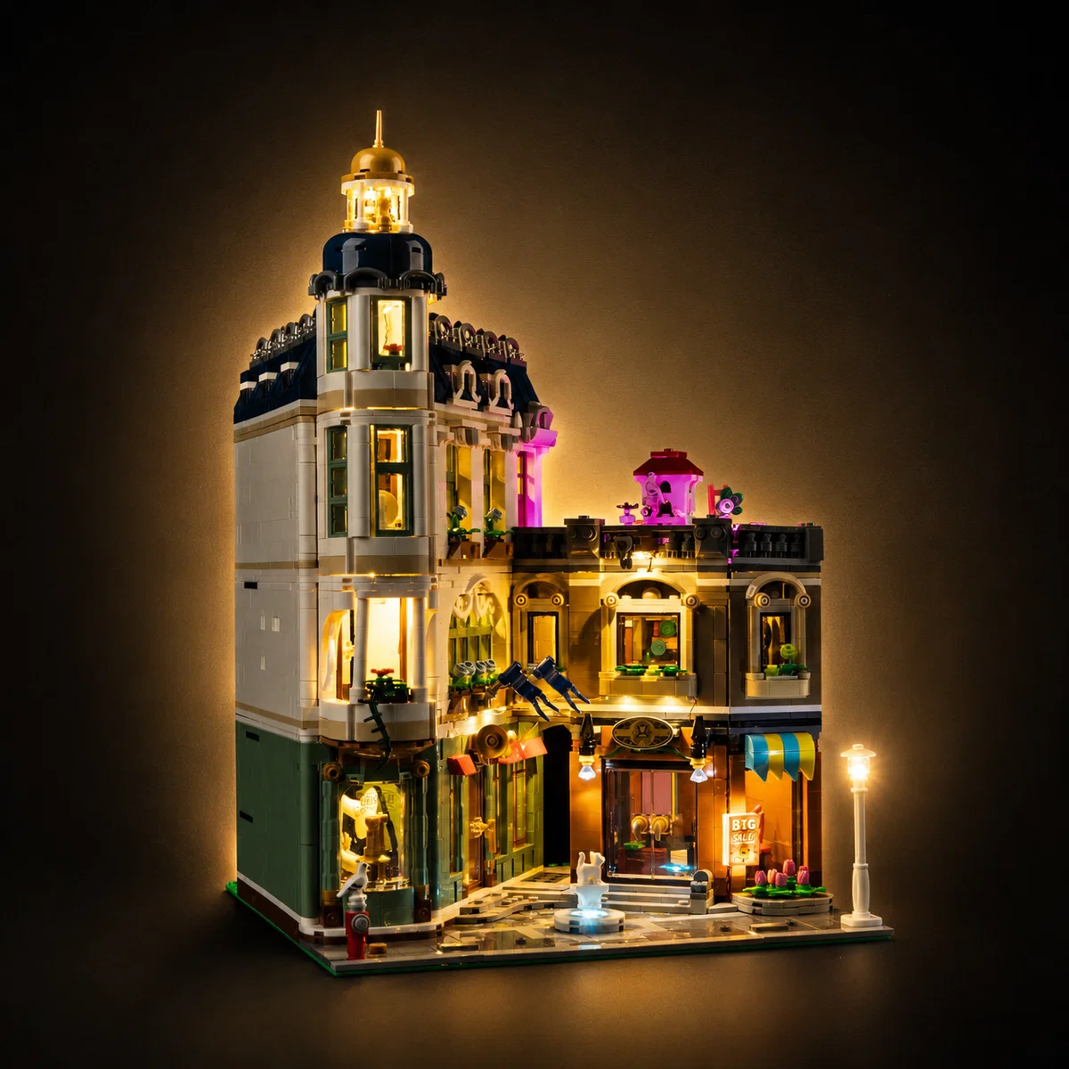 Light Kit Compatible with LEGO® Shopping Street Set 11371