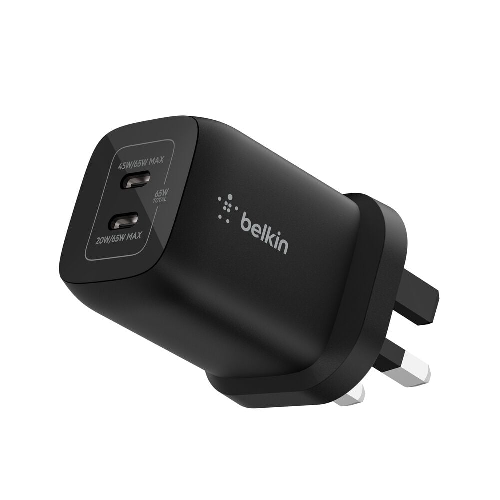 Belkin Gaming Dual USB-C Wall Charger 65W for Nintendo Switch 2