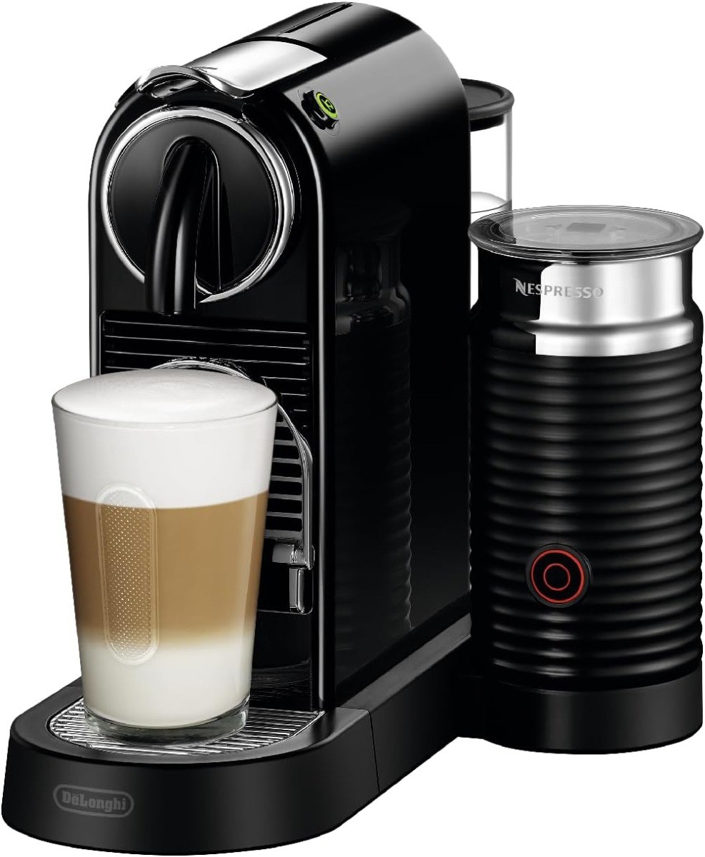 De'Longhi EN267.BAE NESPRESSO Citiz 1L Coffee Machine with Milk Frother Black