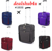 55x40x20cm EasyJet Ryanair Wheel Suitcase Cabin Bag Trolley Case Travel Luggage