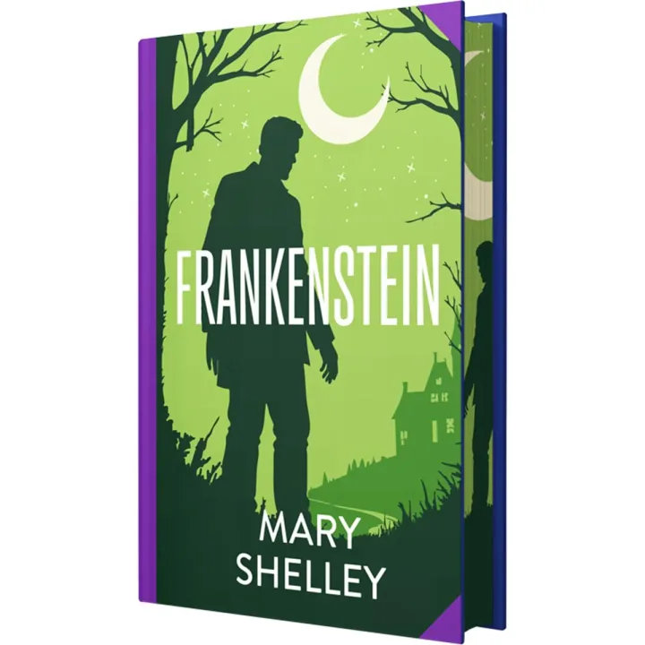 Frankenstein by Mary Shelley - Classic Gothic Fiction - Deluxe Sprayed Edge Hardback Edition