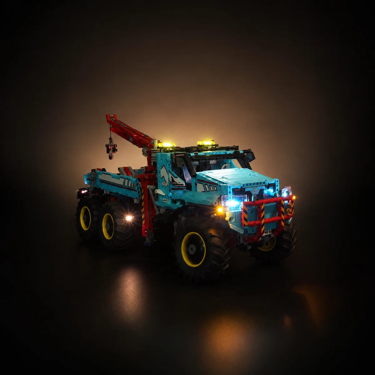 Light Kit Compatible with LEGO® 6x6 All Terrain Tow Truck Set 42070