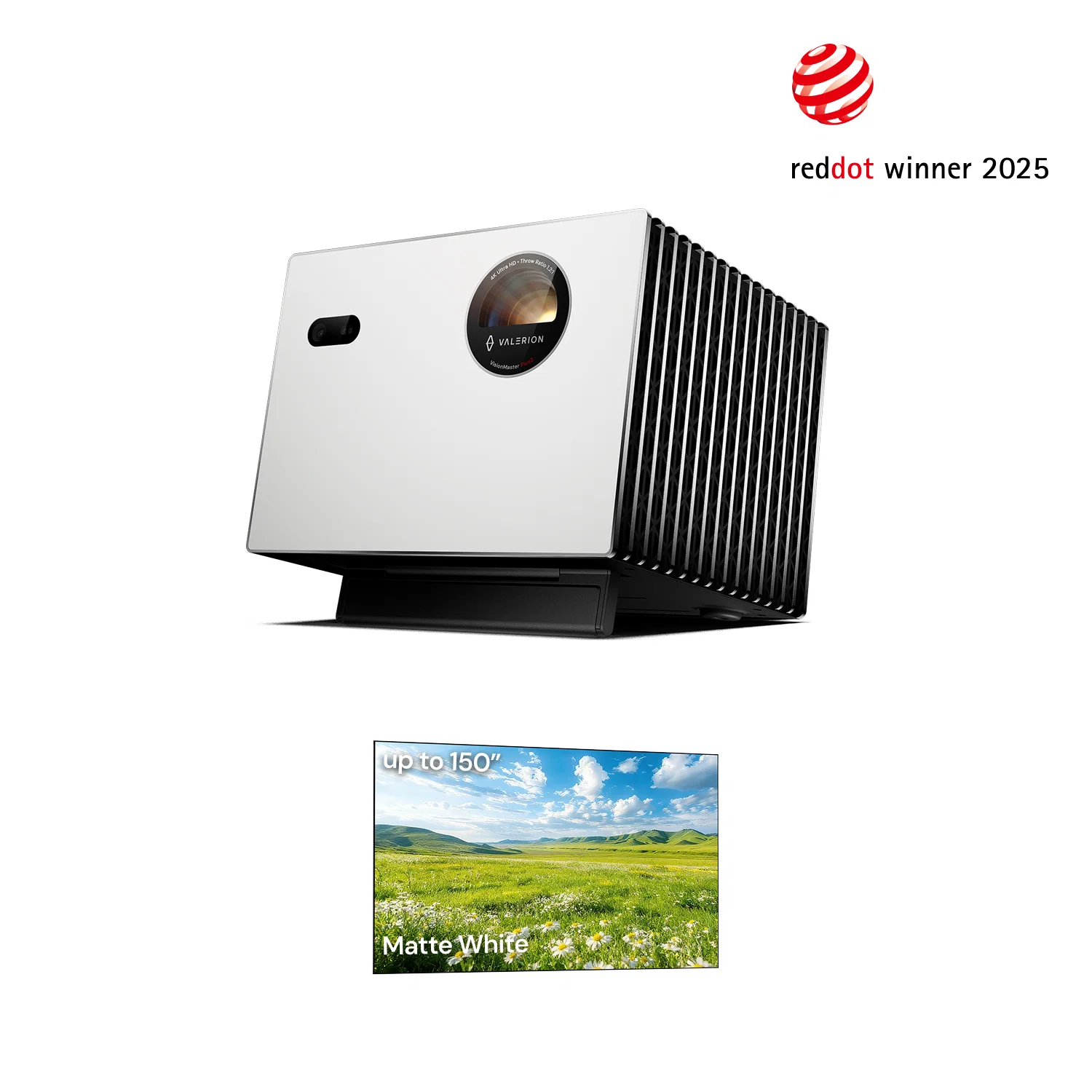 AWOL Valerion PLUS 2+Matte White Screen Bundle - 180''