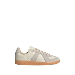 Men's Sneakers With Panelled Suede Neutrals-Grey Calf Leather Trainers Neutrals/grey
