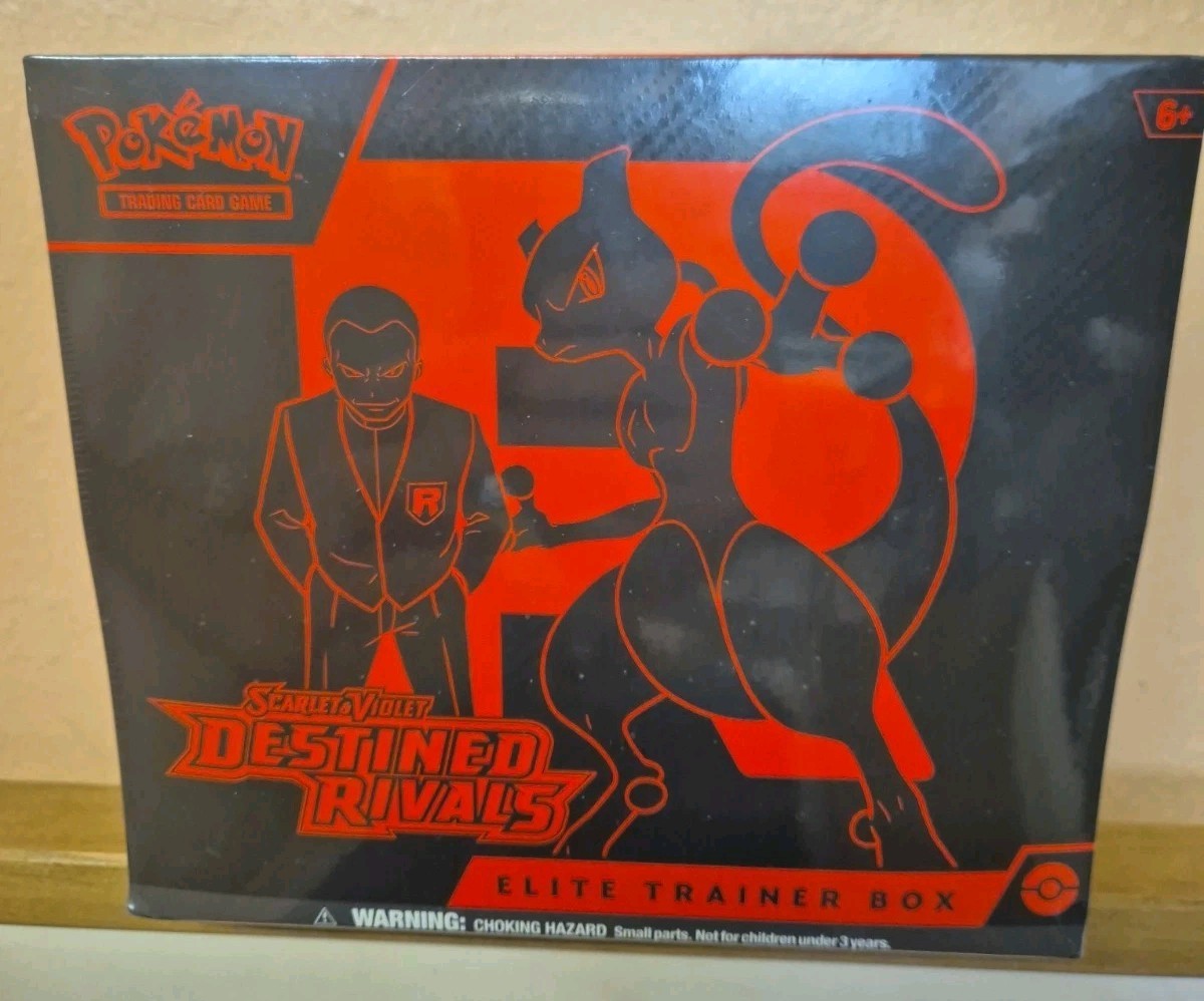 Pokemon TCG Destined Rivals Elite Trainer Box ETB Brand New and Sealed