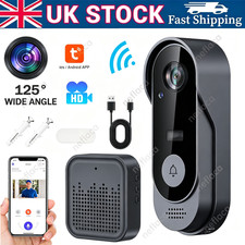 Wireless Smart Video Doorbell WiFi Security Camera Bell Phone Door Ring Intercom