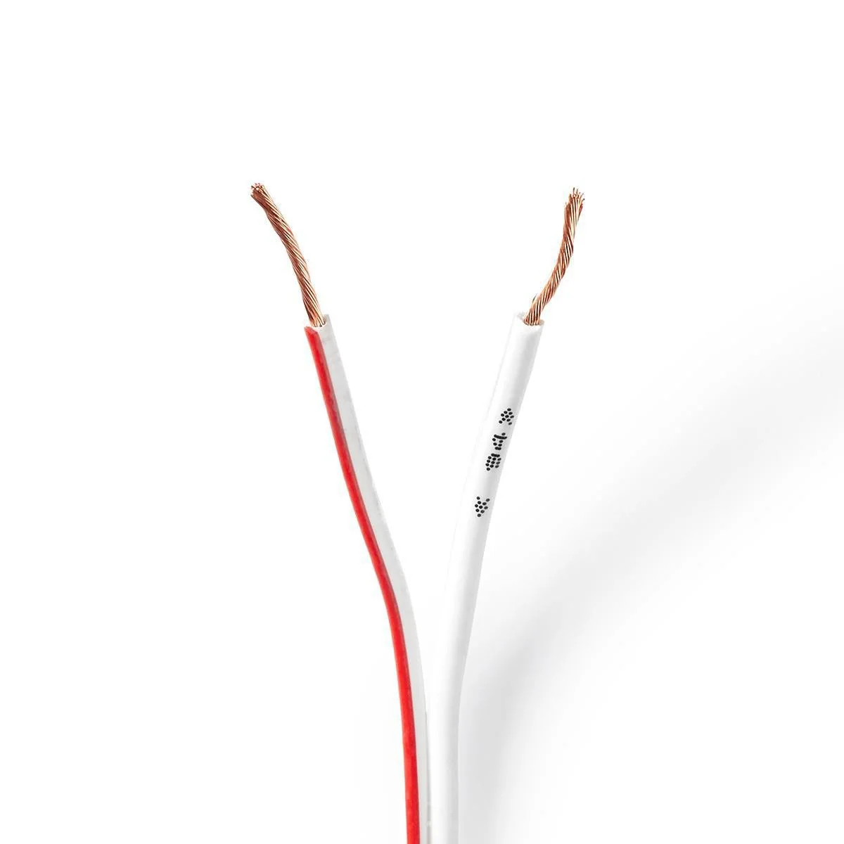 Mercury 100m High Quality Fig 8 Speaker Cable, 2 x (42 x 0.15mmØ)