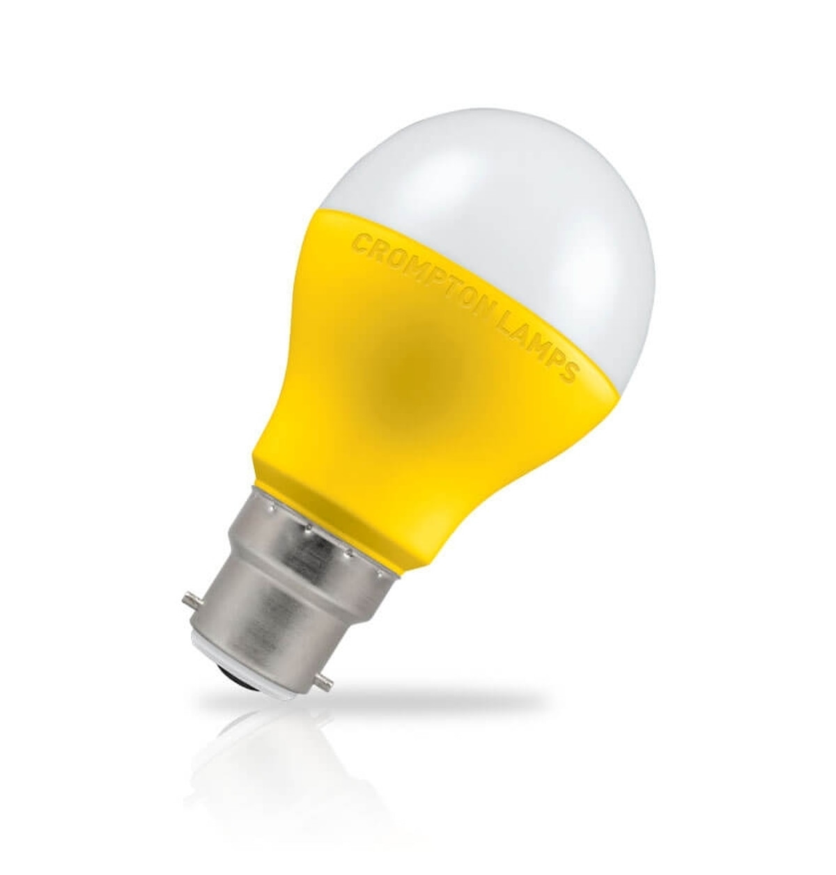 Crompton Lamps Crompton GLS LED Light Bulb B22 8.2W (60W Eqv) 110V Warm White Opal Bayonet Thermal Plastic Frosted